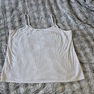 Time and Tru 🖤 White Camisole Top (644)